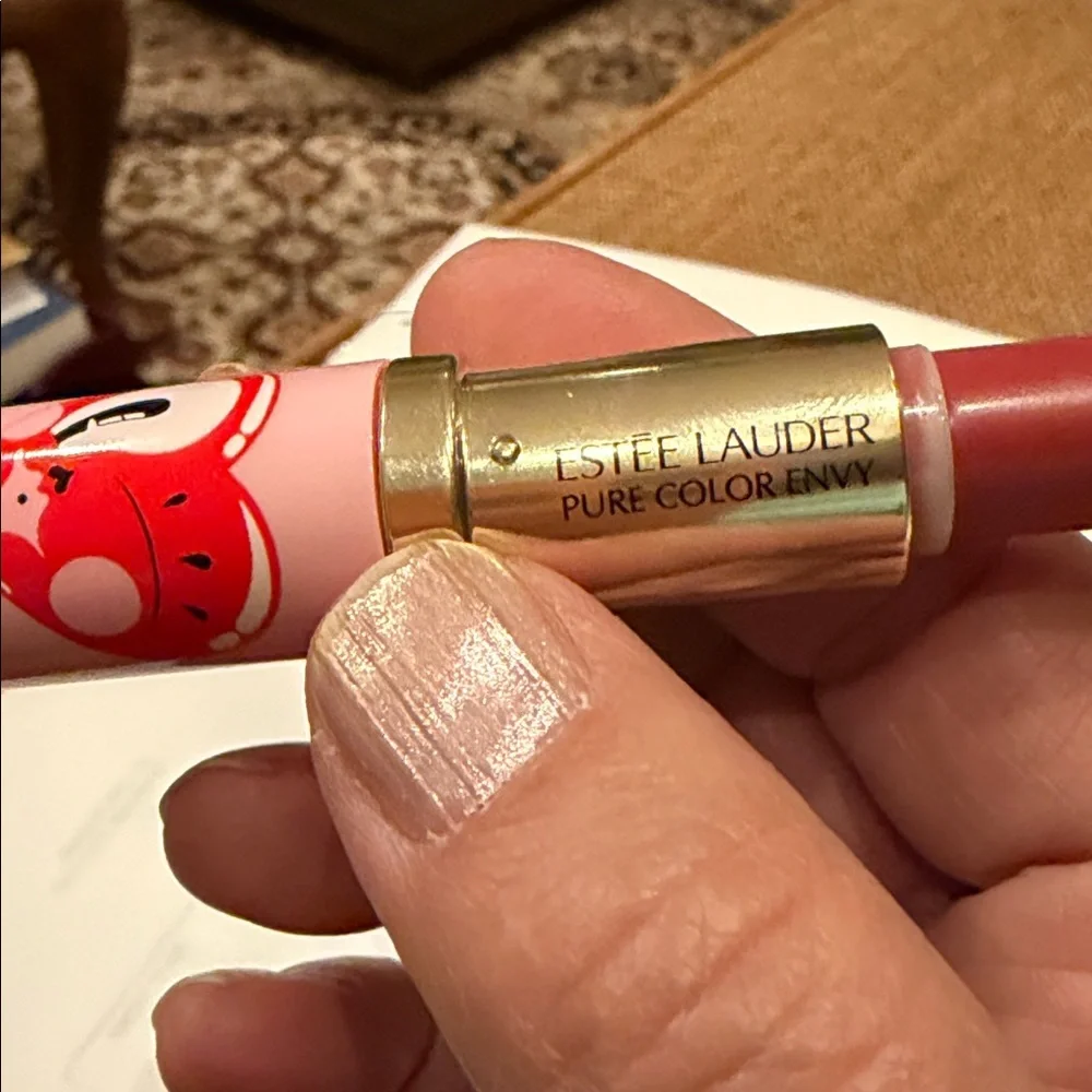 EsteeLauderPureColorEnvy SculptingLipstick Rebellious Rose#420NEW Unused Belgium